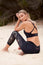 Moonchild Recycled High Waist Printed Legging - 7/8