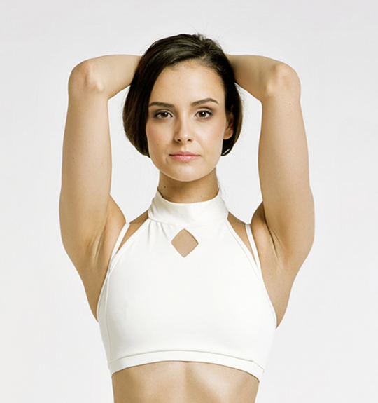 Diamond Top - Ivory White