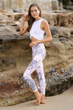 Pretty Wild High Waist Printed Legging - 7/8
