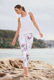 Pirouette High Waist Printed Legging - 7/8
