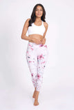 Sabrina Recycled High Waist Printed Legging - 7/8