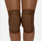 Tan Natural Knee Pads with GRIP (Mocha)