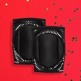 Sleek Black Knee Pads with GRIP