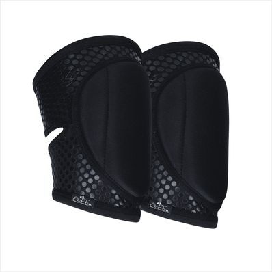 Sleek Black Knee Pads with GRIP