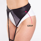 Sweet Black GRIP Garters