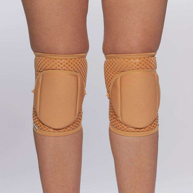 Natural Knee Pads with GRIP (Caramel)
